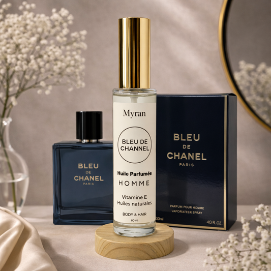 Huile Parfumée " Bleu de chanel"